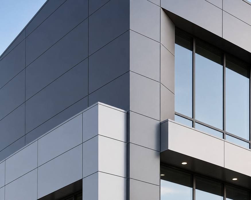ACP building facade