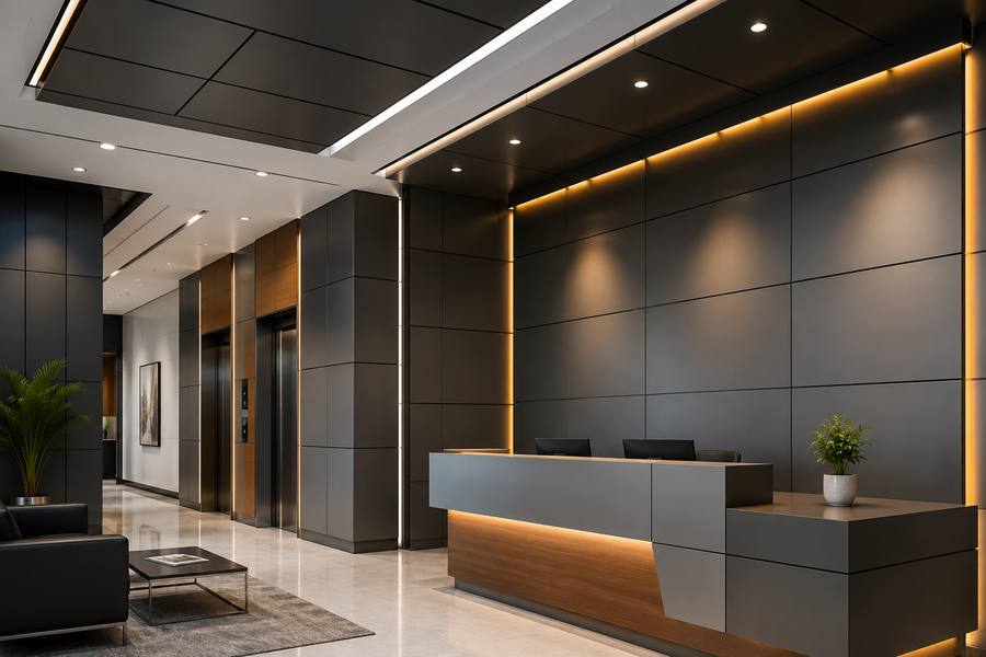 ACP interior wall