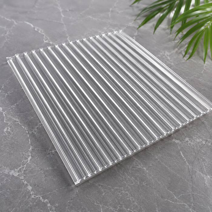 Fluted Polycarbonate sheet
